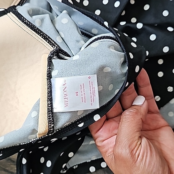 Polka Dotted Swim top - Picture 4 of 4